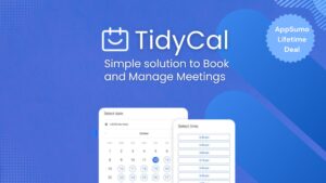 TidyCal appsumo lifetime deal